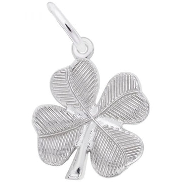 Sterling Silver 4-Leaf Clover Charm