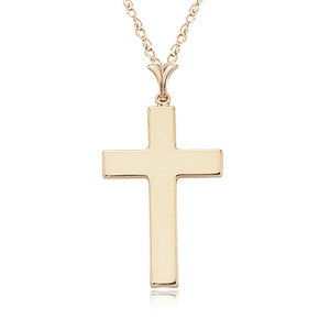 14K yellow gold Cross Pendant