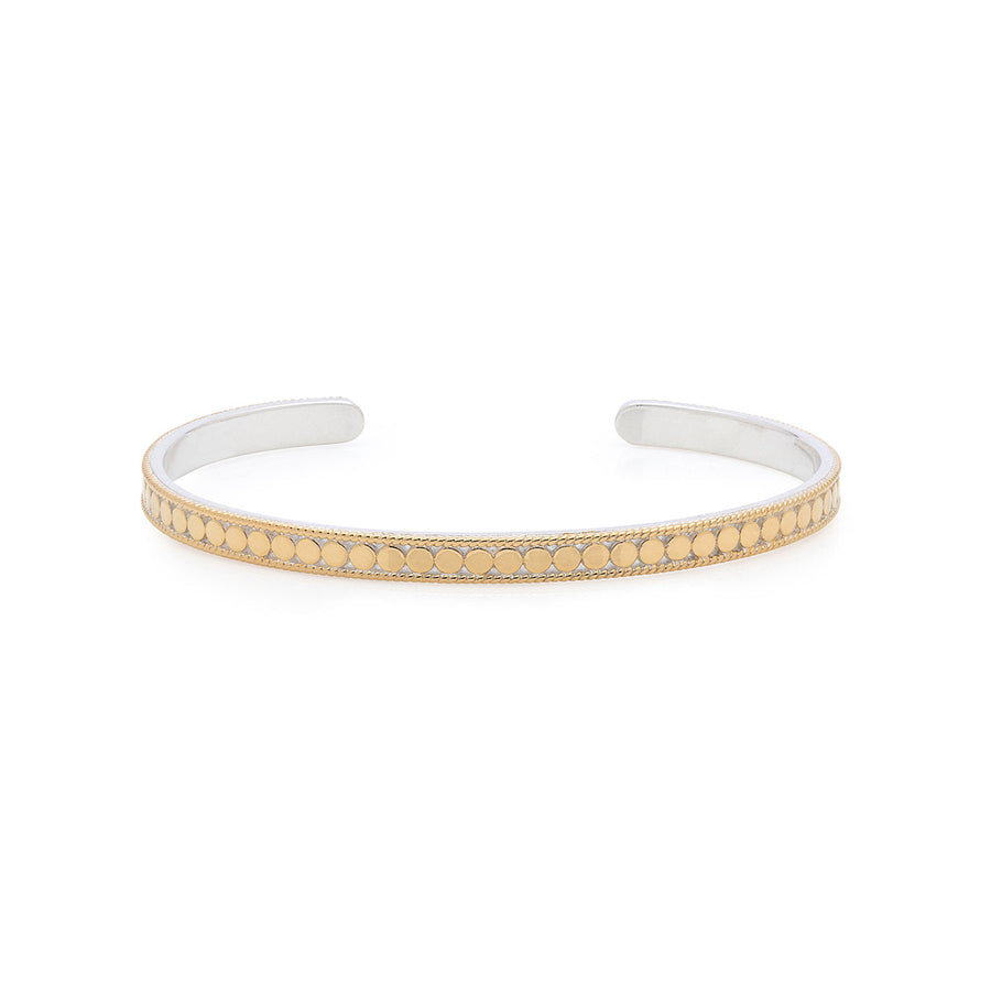 18K Yellow Gold Plated Sterling Silver Cuff Bracelet